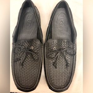NEW Men’s UGG woven leather loafer - size 10